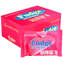 초코텍 퍼지 딸기100g